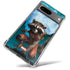 Marvel Rocket and Baby Groot Cosmic Bond Google Pixel 8 Clear Case